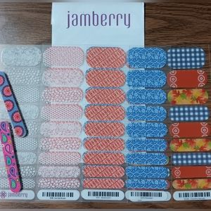 ⚜️ Jamberry Nail Wrap Lot ⚜️ J9 ⚜️ NWT ⚜️ 4pks ⚜️ 2 Files ⚜️